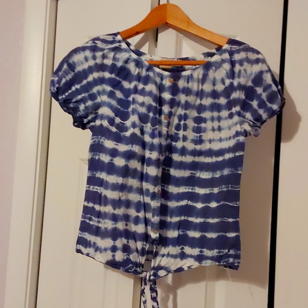 Mudd kids short sleeve shirt tie dye